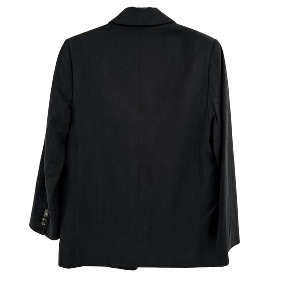 Everlane the tencel oversized blazer in black Size 2 - Picture 8 of 10